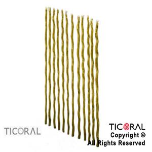 VELA 2326 IRREGULAR 15CM ORO x 12